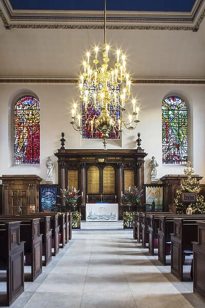 Great Britain, England, London, interior of Christopher Wrens St Michael Paternoster