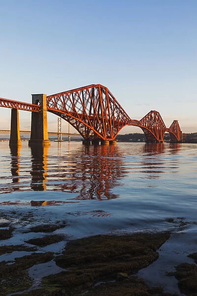 Great Britain, Scotland, Edinburgh, South Queensferry, The Forth Bridge