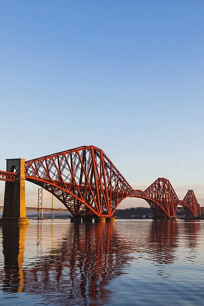 Great Britain, Scotland, Edinburgh, South Queensferry, The Forth Bridge