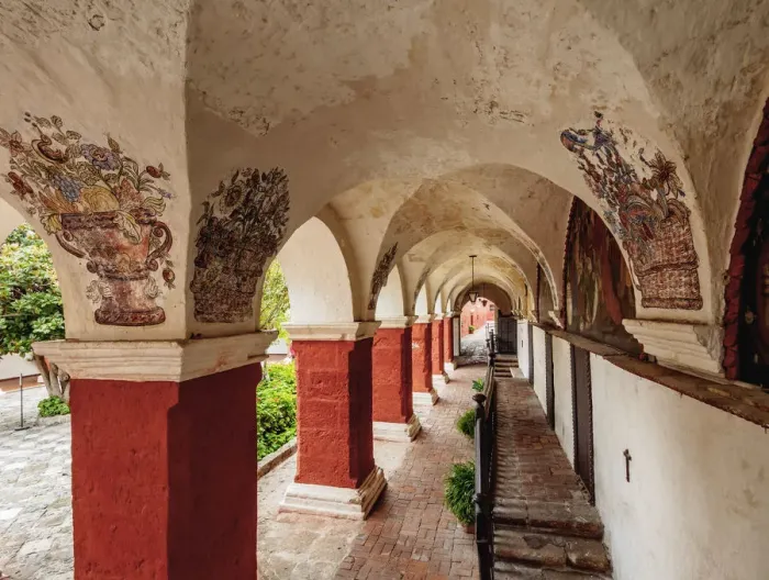 Framed Print : Great Cloister, Santa Catalina Monastery, Arequipa, Peru Framed Print : Great Cloister, Santa Catalina Monastery, Arequipa, Peru
