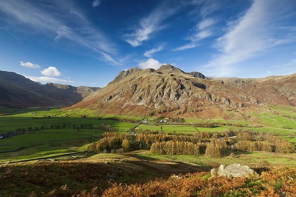 Great Langdale in Autumn, Lake District National Park, Cumbria, England