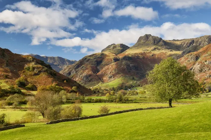 Framed Print : Great Langdale, Lake District National Park, Cumbria, England Framed Print : Great Langdale, Lake District National Park, Cumbria, England