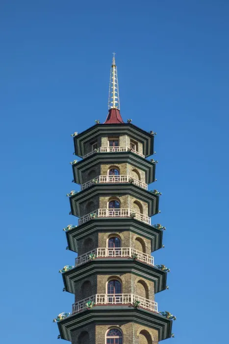 Framed Print : Great Pagoda, Kew Gardens (Royal Botanic Gardens), Richmond, London, England, UK Framed Print : Great Pagoda, Kew Gardens (Royal Botanic Gardens), Richmond, London, England, UK