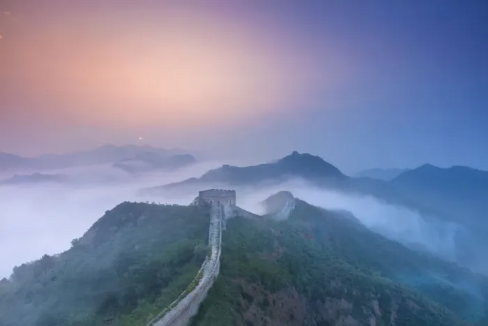 Framed Print : The Great Wall of China, Beijing, China Framed Print : The Great Wall of China, Beijing, China