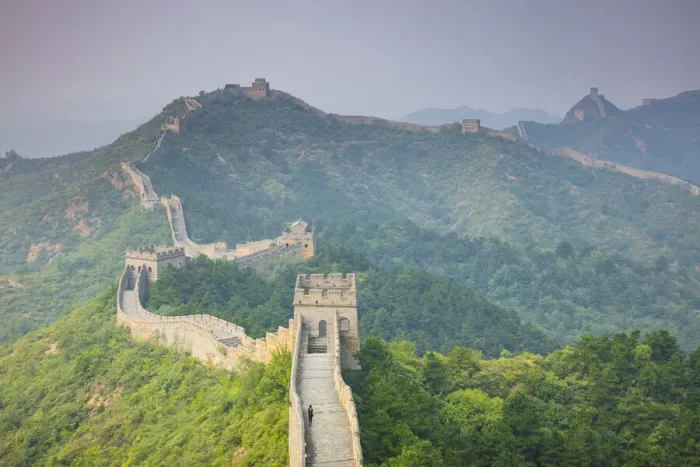 Framed Print : Great Wall of China, Jinshanling, China Framed Print : Great Wall of China, Jinshanling, China