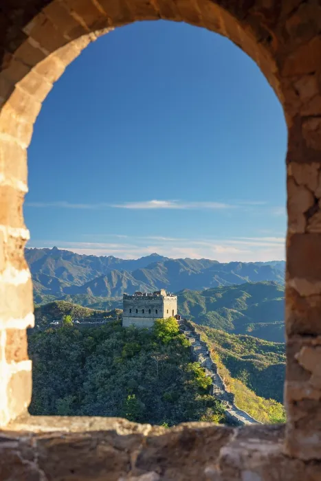Framed Print : The Great Wall of China at Jinshanling (UNESCO World Heritage Site), Hebei Province, China Framed Print : The Great Wall of China at Jinshanling (UNESCO World Heritage Site), Hebei Province, China