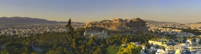 Framed Print : Greece, Athens, Panoramic view of the Acropolis and the city of Athens Framed Print : Greece, Athens, Panoramic view of the Acropolis and the city of Athens