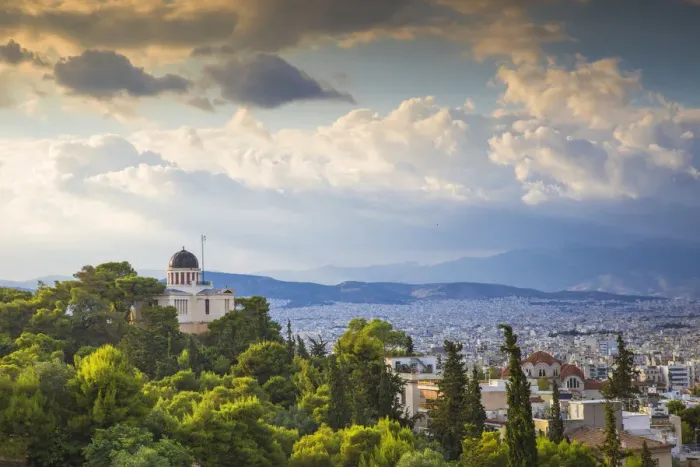 Framed Print : Greece, Attica, Athens, Philopappos Hill, Old National Observatory