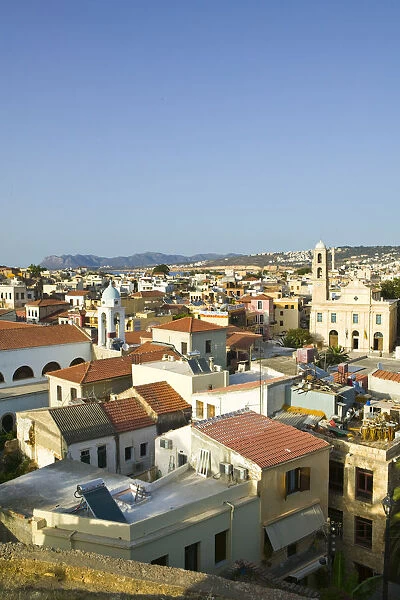 Greece, Crete, Hania Province-Hania, Hania City View from the Siavo Bastion