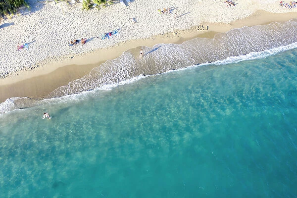 Greece, Cyclades Islands, Amorgos, Levrossos Beach