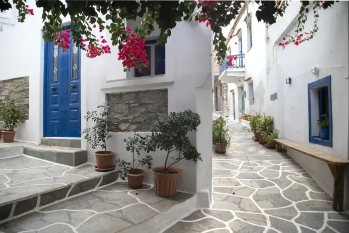 Framed Print : Greece, Cyclades Islands, Kythnos, Dryopida Historic town Framed Print : Greece, Cyclades Islands, Kythnos, Dryopida Historic town