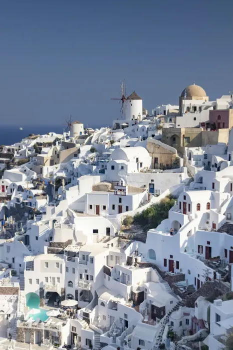 Framed Print : Greece, Cyclades Islands, Santorini (Thira), Ia (Oia) and Santorini Caldera Framed Print : Greece, Cyclades Islands, Santorini (Thira), Ia (Oia) and Santorini Caldera