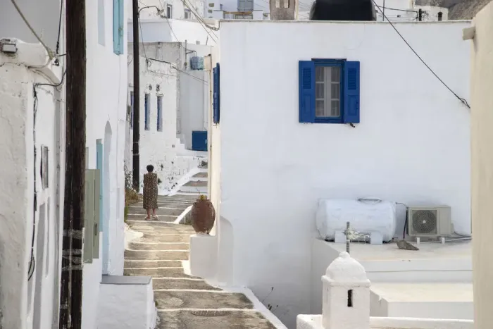 Framed Print : Greece, Cyclades Islands, Serifos, Old Town (Chora) Framed Print : Greece, Cyclades Islands, Serifos, Old Town (Chora)