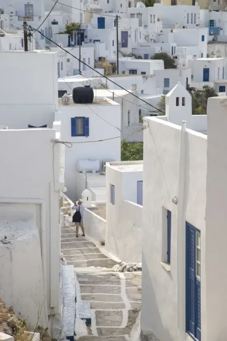 Framed Print : Greece, Cyclades Islands, Serifos, Old Town (Chora) Framed Print : Greece, Cyclades Islands, Serifos, Old Town (Chora)
