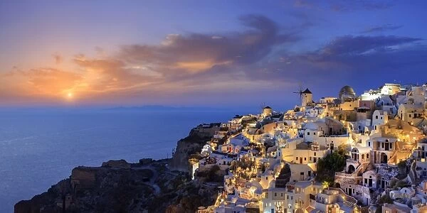 Greece, Cyclades, Oia town