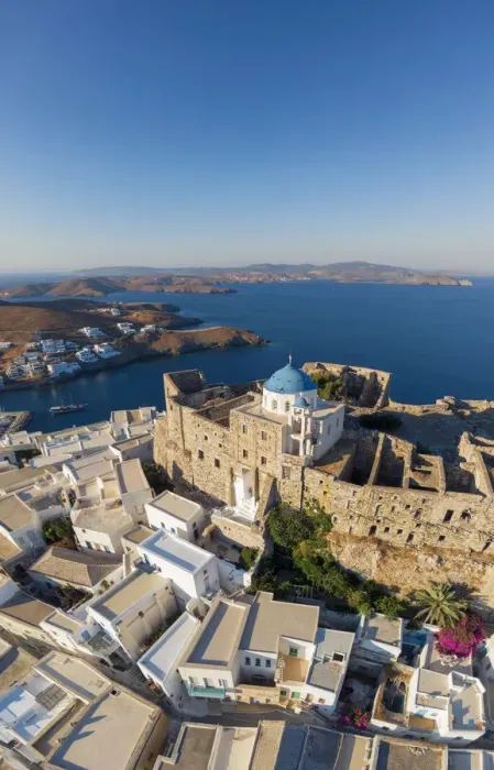 Framed Print : Greece, Dodecanese Islands, Astypalaia, Chora Astypalaia (Astypalaia Town) Framed Print : Greece, Dodecanese Islands, Astypalaia, Chora Astypalaia (Astypalaia Town)