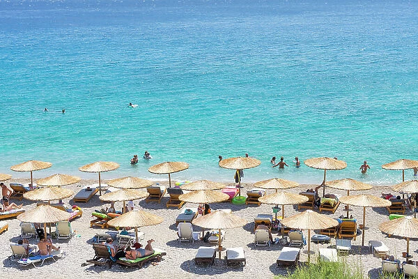 Greece, Dodecanese, Karpathos, Beach Kyra Panagia