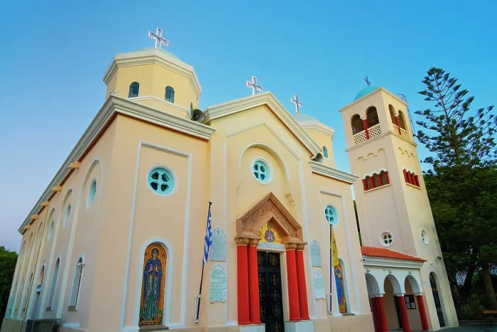 Framed Print : Greece, Dodecanese, Kos Island, Kos Town, Church of Saint Nicholas Framed Print : Greece, Dodecanese, Kos Island, Kos Town, Church of Saint Nicholas