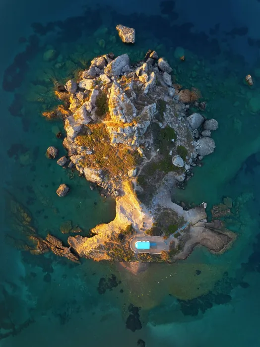 Framed Print : Greece, Dodecanese, Kos Island, Kamari Bay and Kastri Island Framed Print : Greece, Dodecanese, Kos Island, Kamari Bay and Kastri Island