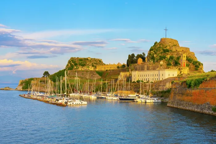 Framed Print : Greece, Ionian Islands, Corfu, Corfu town, The Old Fortress Framed Print : Greece, Ionian Islands, Corfu, Corfu town, The Old Fortress