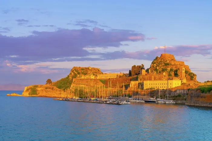 Framed Print : Greece, Ionian Islands, Corfu, Corfu town, The Old Fortress Framed Print : Greece, Ionian Islands, Corfu, Corfu town, The Old Fortress
