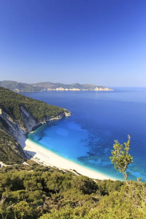 Framed Print : Greece, Ionian Islands, Kefalonia, Myrtos Beach Framed Print : Greece, Ionian Islands, Kefalonia, Myrtos Beach
