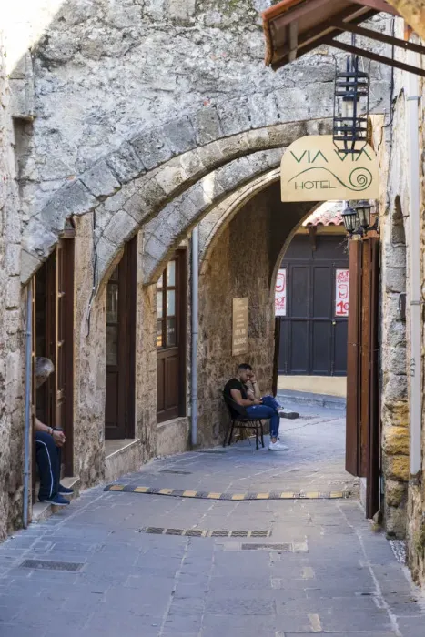 Framed Print : Greece, Rhodes, Rhodes Old Town Framed Print : Greece, Rhodes, Rhodes Old Town