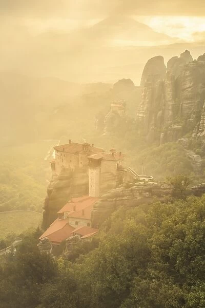 Greece, Thessaly, Meteora, Holy Monastery of Rousanou