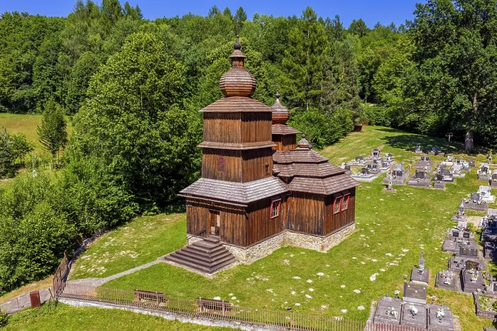 Framed Print : Greek Catholic wooden church of St. Parascheva, Dobroslava, Presov, Slovakia Framed Print : Greek Catholic wooden church of St. Parascheva, Dobroslava, Presov, Slovakia