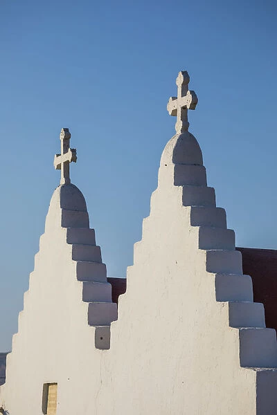 Greek Orthodox chapel, Mykonos Town, Mykonos, Cyclade Islands, Greece