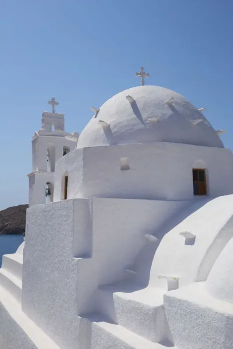 Framed Print : Greek Orthodox church, Ios town, Ios Island, Cyclades Islands, Greece Framed Print : Greek Orthodox church, Ios town, Ios Island, Cyclades Islands, Greece