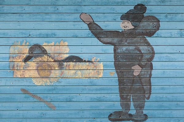 Greenland, Disko Bay, Ilulissat, wall mural