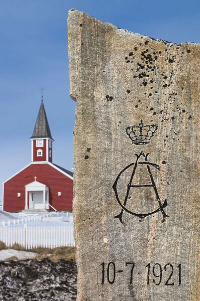 Greenland, Nuuk, Frelsers Kirche church
