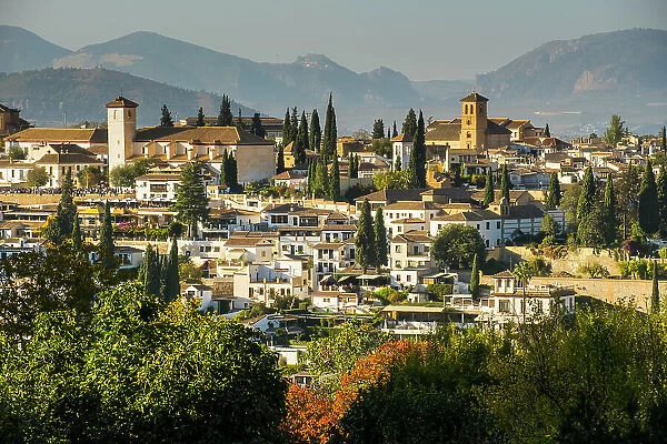 Grenada town, Granada Province, Andalusia, Spain