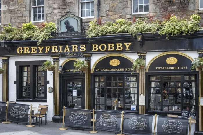Framed Print : Greyfriars Bobby Pub, Edinburgh, City of Edinburgh, Scotland, Great Britain Framed Print : Greyfriars Bobby Pub, Edinburgh, City of Edinburgh, Scotland, Great Britain