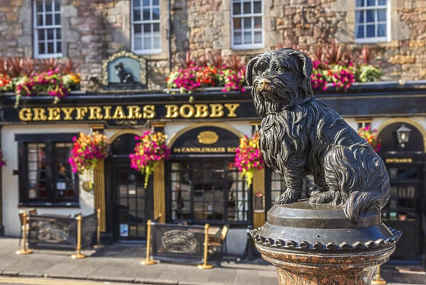 Greyfriars Bobby Statue, Edinburgh, Scotland, Great Britain, United Kingdom