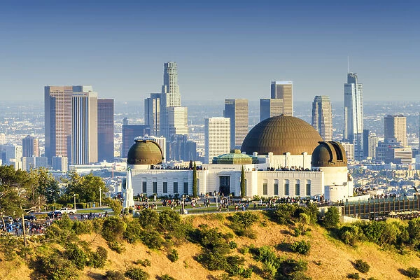 Griffith Observatory & Los Angeles Skyline, California, USA