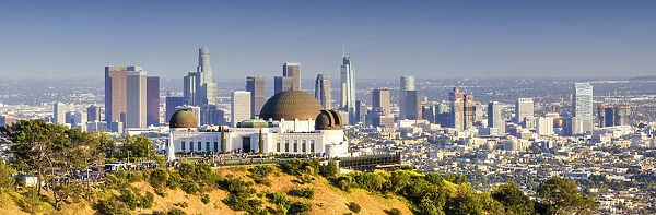 Griffith Observatory & Los Angeles Skyline, California, USA