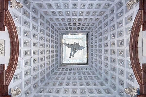 Grimani palace, ceiling, Palazzo Grimani di Santa Maria Formosa, Castello district, Venice, Italy