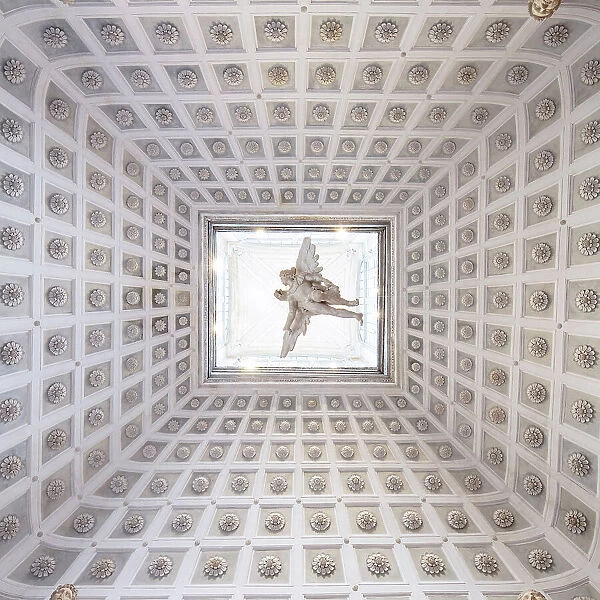 Grimani palace, ceiling, Palazzo Grimani di Santa Maria Formosa, Castello district, Venice, Italy