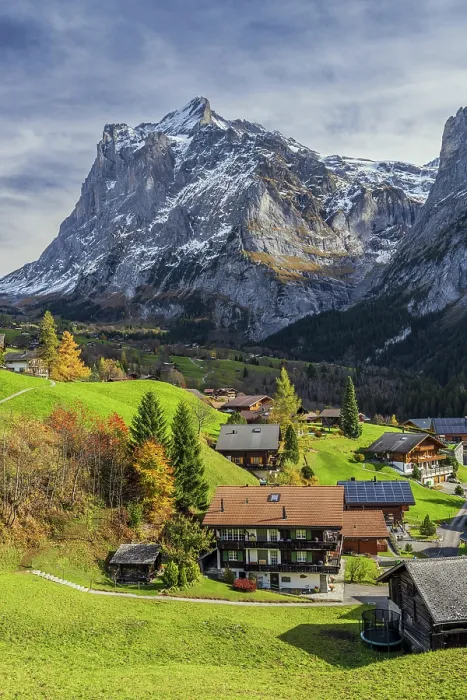 Framed Print : Grindelwald, Berner Oberland, Switzerland
