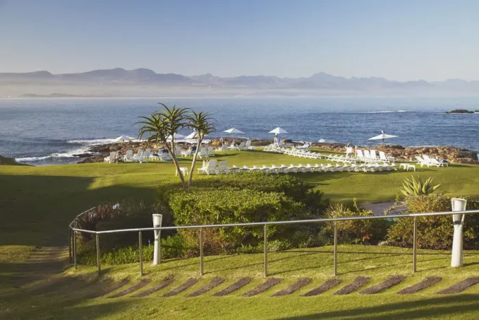 Framed Print : Grounds of Beacon Island Hotel, Plettenberg Bay, Western Cape, South Africa