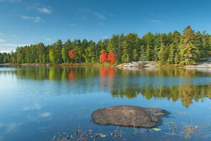 Framed Print : Grundy Lake in autumn Grundy Lake Provincial Park, Ontario, Canada Framed Print : Grundy Lake in autumn Grundy Lake Provincial Park, Ontario, Canada