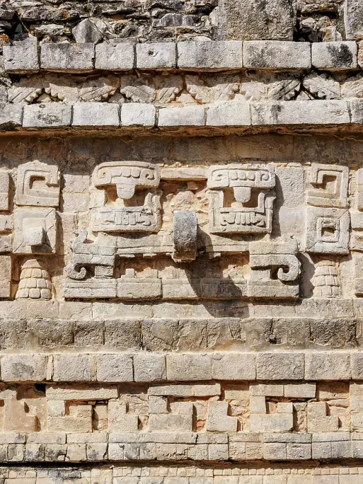 Framed Print : Grupo de las Monjas, detailed view, Chichen Itza, Yucatan State, Mexico Framed Print : Grupo de las Monjas, detailed view, Chichen Itza, Yucatan State, Mexico