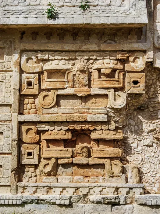 Framed Print : Grupo de las Monjas, detailed view, Chichen Itza, Yucatan State, Mexico Framed Print : Grupo de las Monjas, detailed view, Chichen Itza, Yucatan State, Mexico