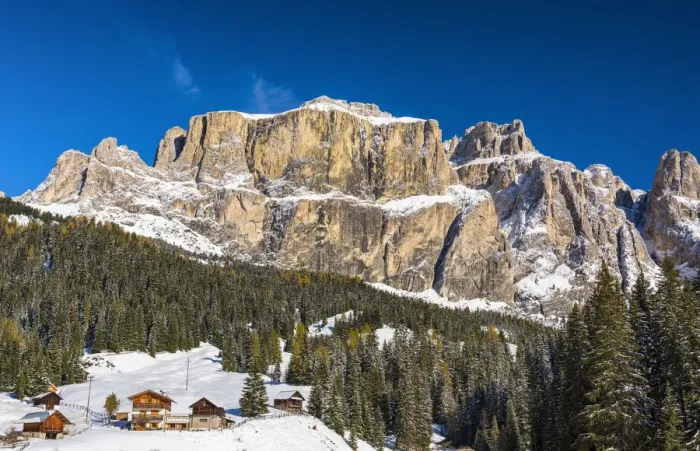 Framed Print : Gruppo di Sella, Dolomites, South Tyrol, Italy