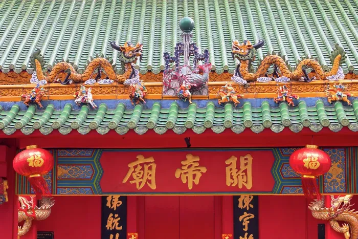 Framed Print : Guan Di Temple, Chinatown, Kuala Lumpur, Selangor, Malaysia