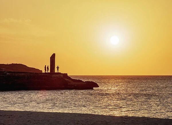 Guardalavaca Beach at sunset, Holguin Province, Cuba