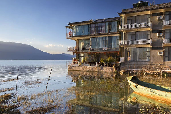 Guesthouse on Erhai Lake, Shuanglang, Yunnan, China