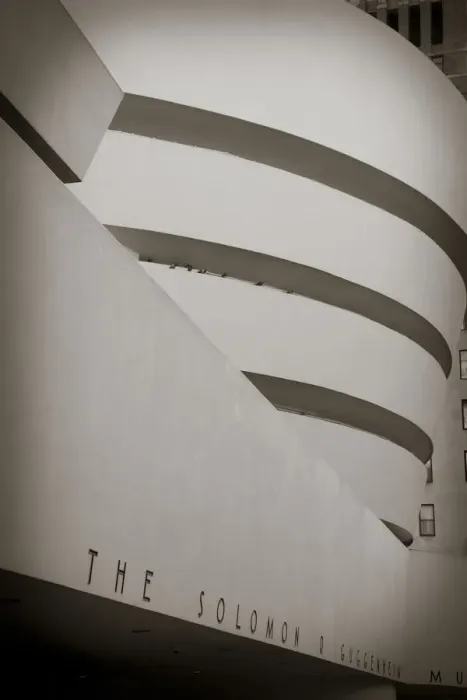 Framed Print : Guggenheim Museum (by Frank Lloyd Wright), Upper East Side, Manhattan, New York City, USA